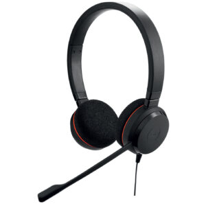 Auricular Cableado Jabra Evolve 20 STEREO USB — Cancelación de Ruido Pasiva