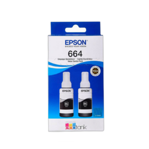Botella Tinta Epson Black — Dual Pack
