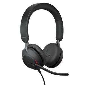 Auriculares Jabra Evolve2 40 SE — Alámbrico, Diadema, Negro