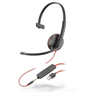 Auriculares USB Poly Blackwire C3215 — Audio, Video y Conferencia