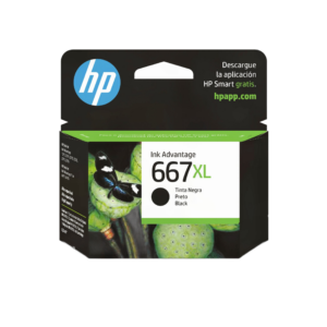 Cartucho de Tinta HP 667XL Negro Original — Para Impresoras