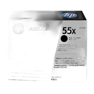 Toner HP LaserJet 55X Negro — 12.500 páginas