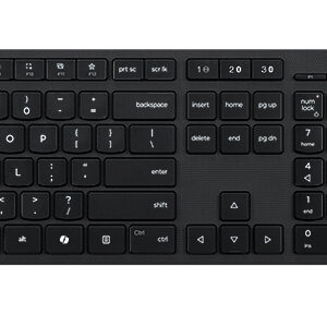 Teclado y ratón Lenovo — RF Wireless + Bluetooth, Español, Negro