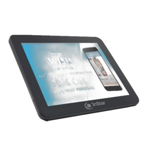 Sistema POS 3nStar PTE0105-M10 — Pantalla táctil, Negro, Plata