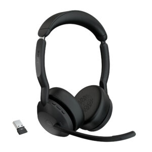 Auriculares Jabra Evolve2 55 — Inalámbricos, base de carga