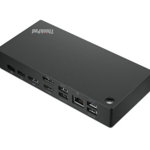 Lenovo 40AY0090IT base para portátil y replicador de puertos Alámbrico USB 3.2 Gen 1 (3.1 Gen 1) Type-C Negro