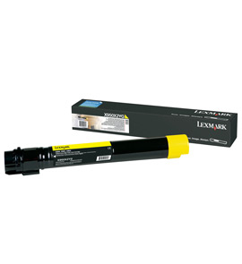 Cartucho de Tóner Lexmark X950X2YG — Original Amarillo