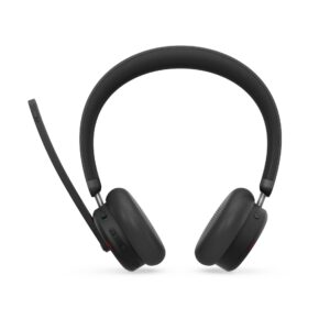 Auriculares Inalámbrico Lenovo ANC Headset 6550 — USB Tipo C, Bluetooth, Negro
